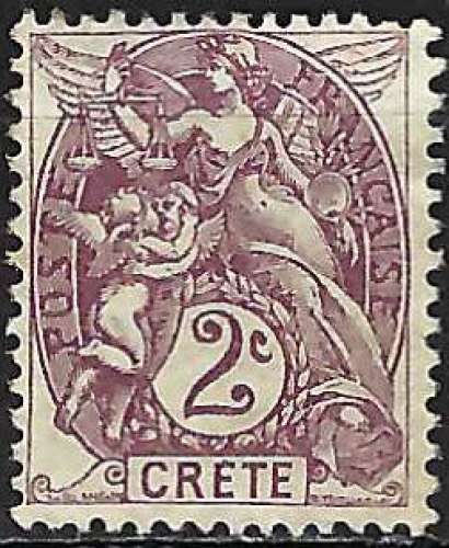 Crète - 1902-03 - Y & T n° 2 - MNG