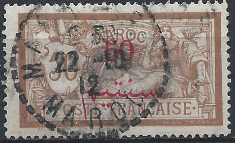 Maroc - 1911-17 - Y & T n° 35 - O.