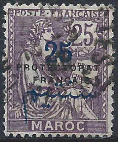 Maroc - 1914-21 - Y & T n° 45 - O.