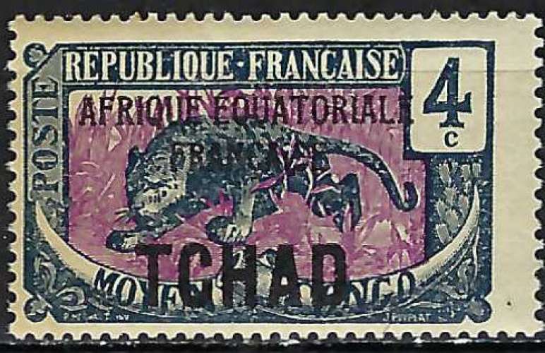 Tchad - 1924 - Y & T n° 21 - MNH