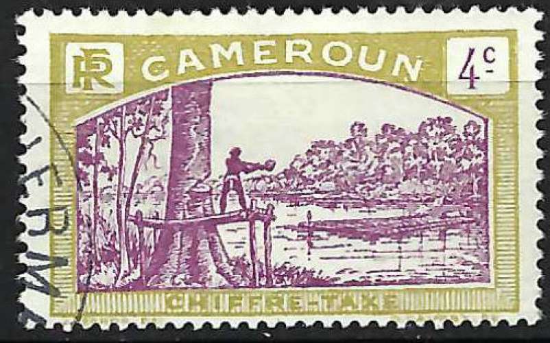 Cameroun - 1925-27 - Y & T n° 2 Timbres-taxe - O.