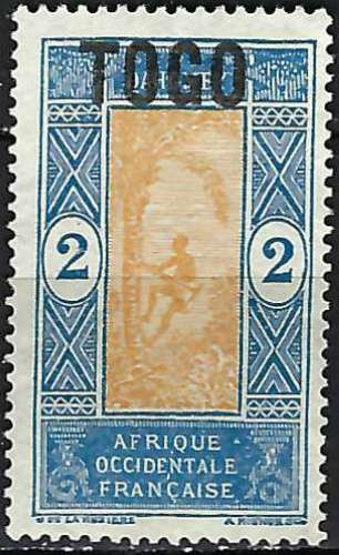 Togo - 1921-22 - Y & T n° 102 - MNG