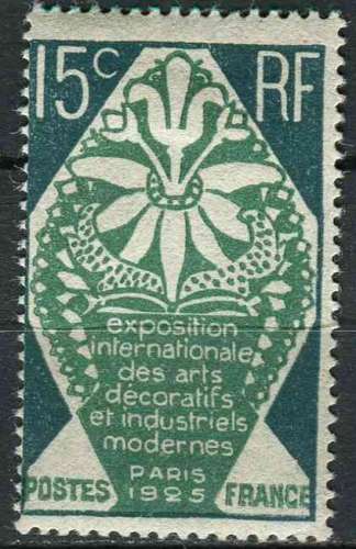 FRANCE 1924 NEUF* charnière N° 211