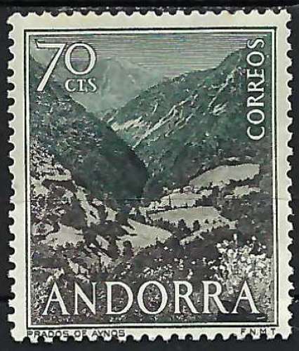 Andorre Espagnol - 1963-64 - Y & T n° 54 - MH
