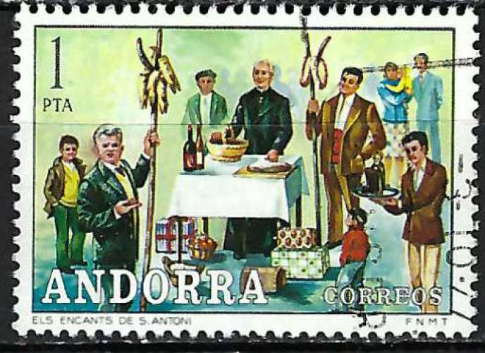 Andorre Espagnol - 1972 - Y & T n° 72 - O.