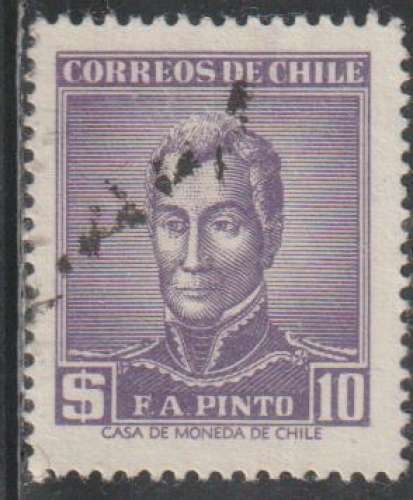 CHILI 1956 - Y&T  N° 262