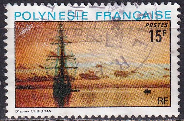 polynésie ... n° 101  obliteré ... 1974