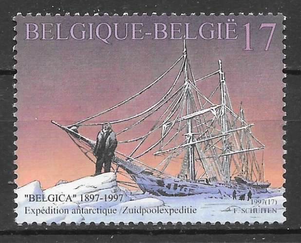 bateau - Belgique n°2726 voilier Antarctique 1997 **