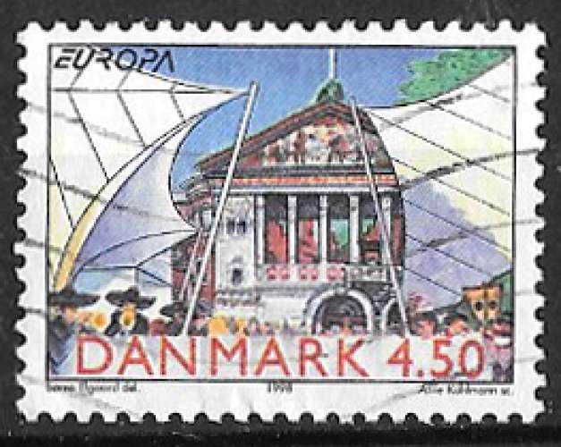 Danemark 1998 - Y&T 1191 (Oblitéré) - Europa