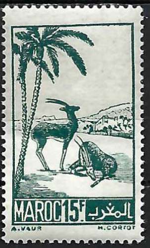 Maroc - 1939-42 - Y & T n° 198 - MNH (légères traces papier noir sur gomme)