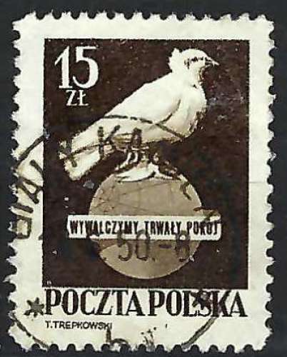 Pologne - 1950 - Y & T n° 571 - O.