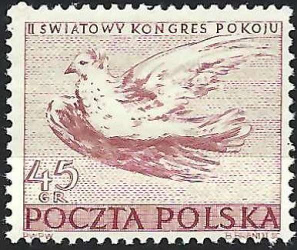 Pologne - 1951 - Y & T n° 588 - MH