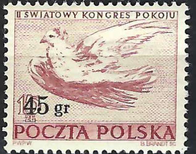 Pologne - 1951 - Y & T n° 601 - MNH
