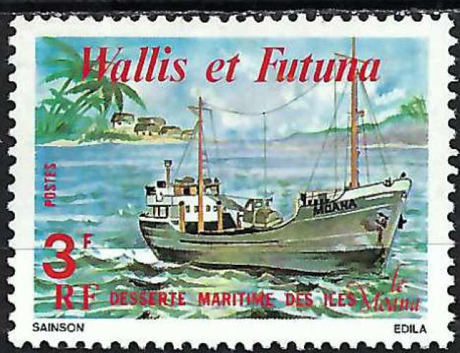 Wallis & Futuna - 1980 - Y & T n° 255 - MH