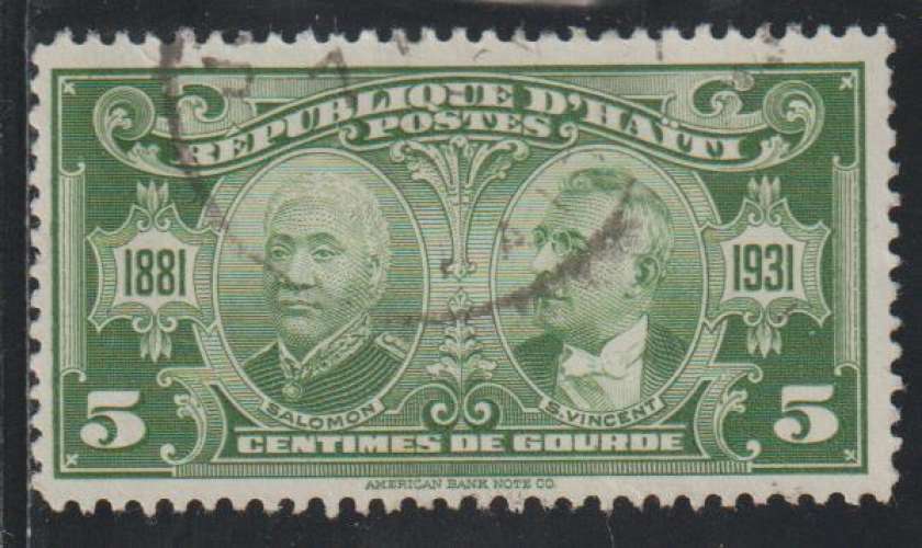 HAITI 1931 - Y&T N° 264