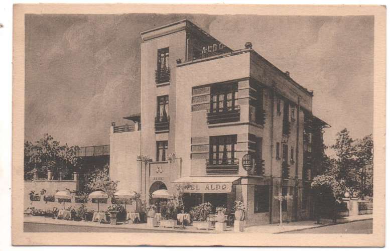 cpsm 06 Juan-les-Pins Hôtel Aldo Av.Alexandre III