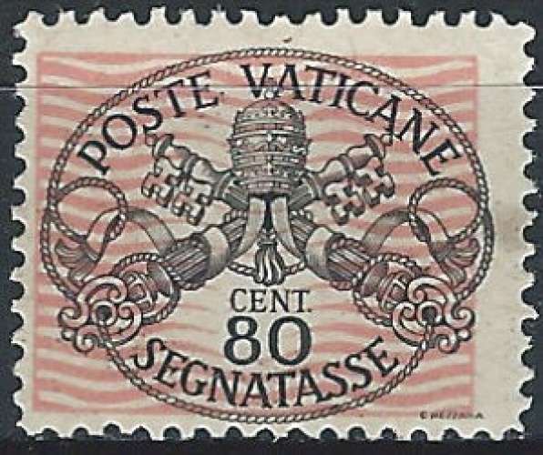 Vatican - 1946 - Y & T n° 9a Timbre-taxe - MNH