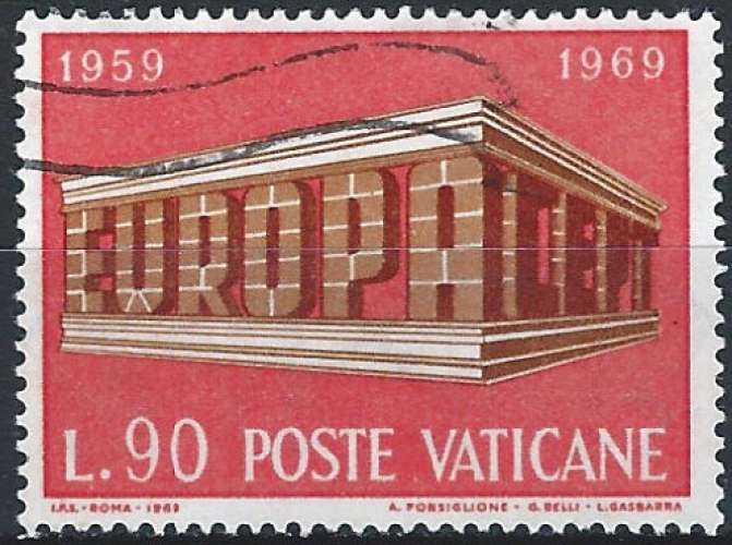 Vatican - 1969 - Y & T n° 489 - O.