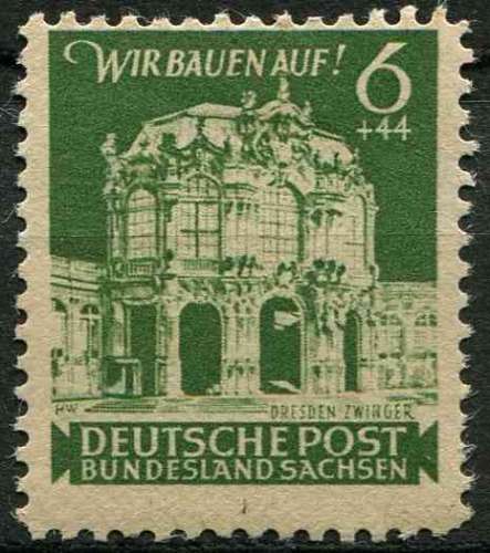 ALLEMAGNE SAXE ORIENTALE 1946 NEUF** MNH N° 23