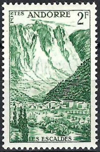Andorre Français - 1955-58 - Y & T n° 139 - MNH