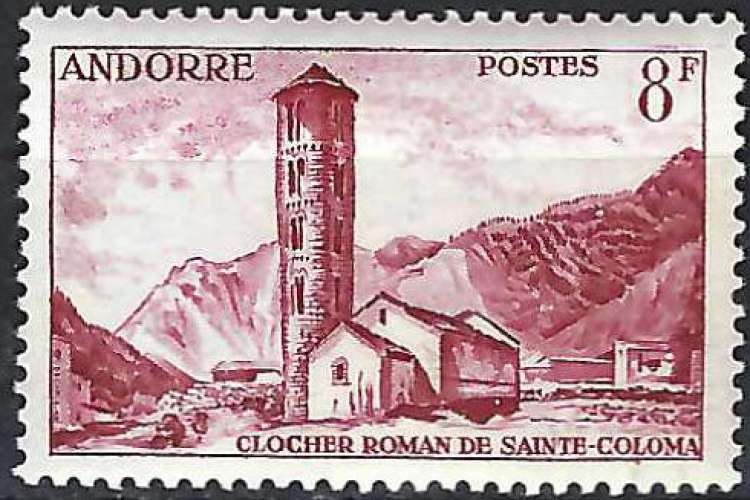 Andorre Français - 1955-58 - Y & T n° 143 - MNH