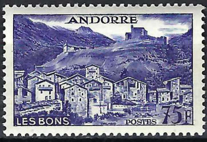 Andorre Français - 1955-58 - Y & T n° 153 - MNH