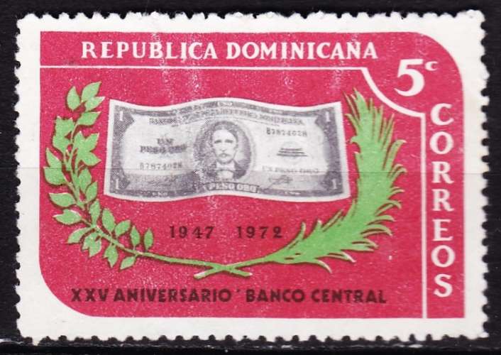 Dominicaine -  Année 1972 - Y&T N° 718