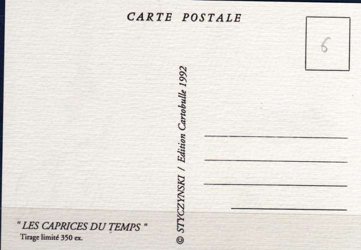 Cartobulle 28 CDT 06 - Les caprices du temps - STYCZYNSKI -