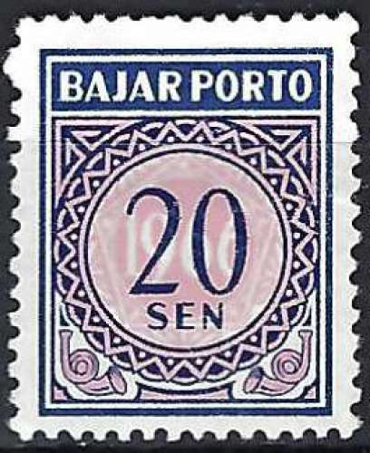 Indonésie - 1966 - Y & T n° 30 Timbres-taxe - MNH