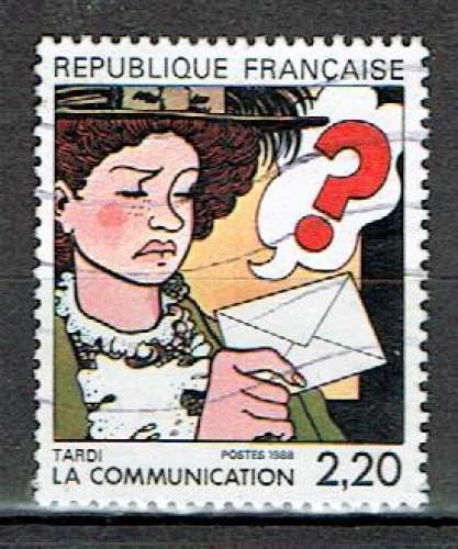 FRANCE 1988 - YT 2512 OBLITÉRÉ.
