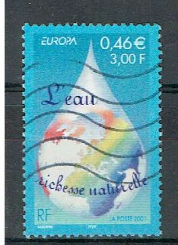 FRANCE 2001 - YT 3388 OBLITÉRÉ EUROPA.