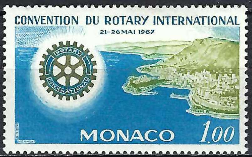 Monaco - 1967 - Y & T n° 726 - MH