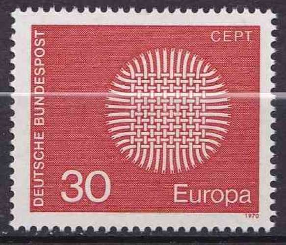 ALLEMAGNE RFA 1970 neuf** MNH N° 484 europa