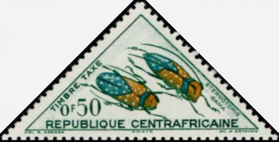 CENTRAFRIQUE n° TA 2 neuf **