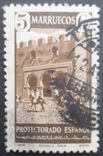 MAROC ESPAGNOL N°319 oblitéré