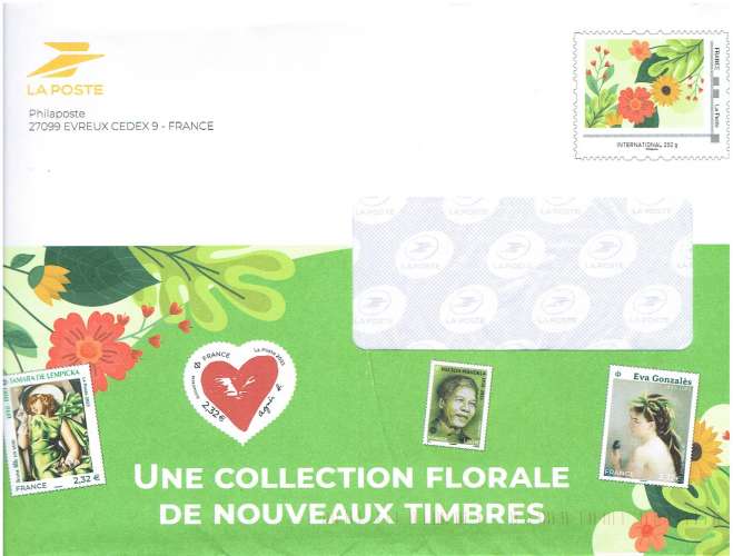 FRANCE 2023 - ENTIER POSTAL MTAM INTERNATIONAL 250G NEUF.