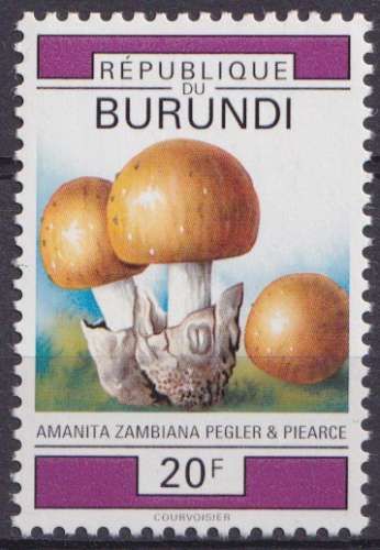 Burundi 1992 Y&T 974 neuf ** - Champignons 