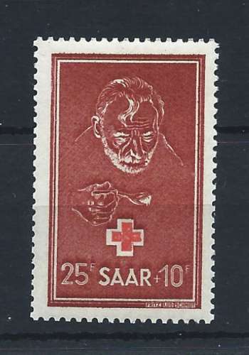 Saar N°271** (MNH) 1950 - Croix Rouge