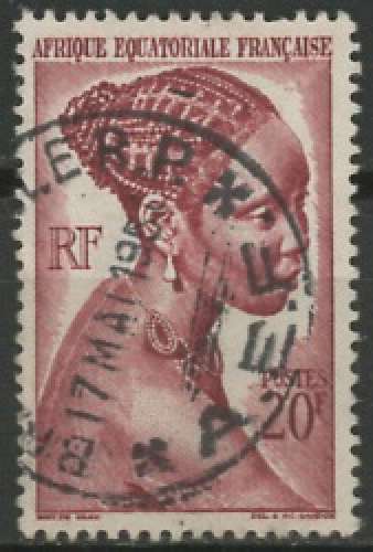 A.E.F. oblitéré N° 225