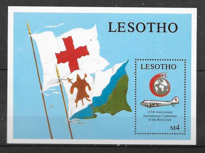  Lesotho N° bloc 63  NEUF ** ( MNH )