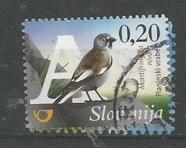 Slovénie 2015 - YT n° 967 - Oiseau