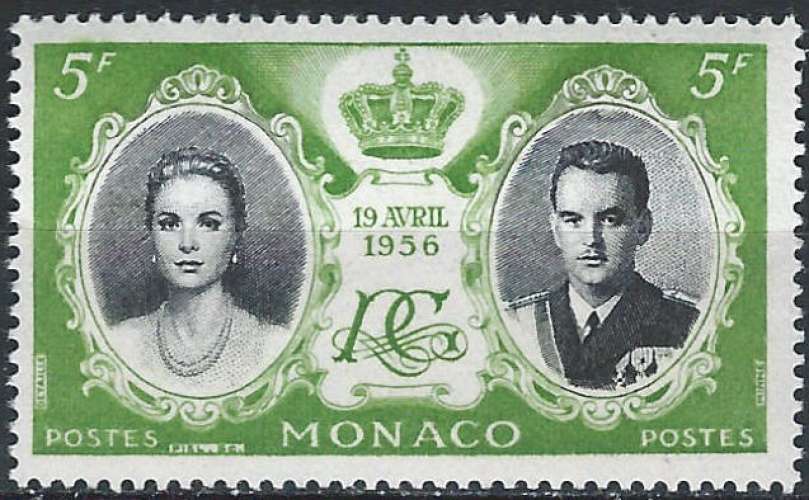 Monaco - 1956 - Y & T n° 476 - MNH