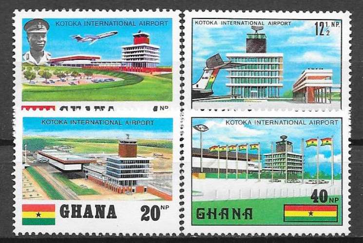  Ghana N° 370/73 YVERT NEUF *  ( MLH )