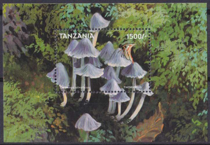 Tanzanie B.F. 1998 Y&T 378 neuf ** - Champignons 