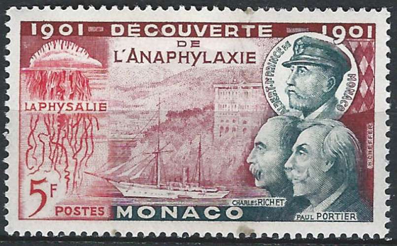 Monaco - 1953 - Y & T n° 395 - MNH