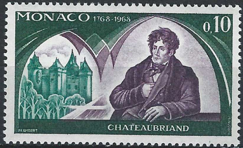 Monaco - 1968 - Y & T n° 758 - MNH