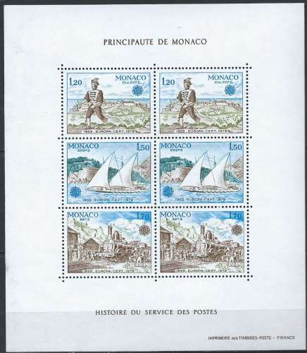 Monaco - 1979 - Y & T n° 17 Blocs & feuillets - MNH