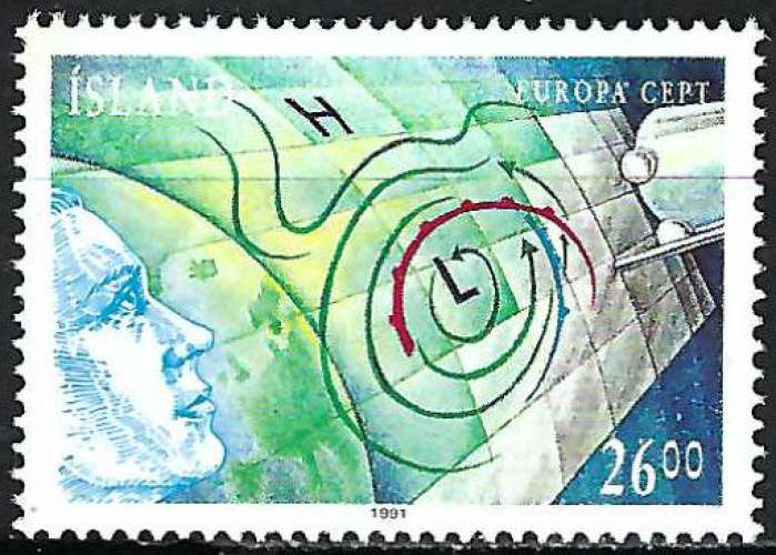 Islande - 1991 - Y & T n° 695 - MNH