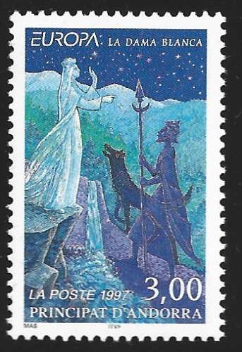 Andorre N° 487 ** MNH EUROPA 1997 