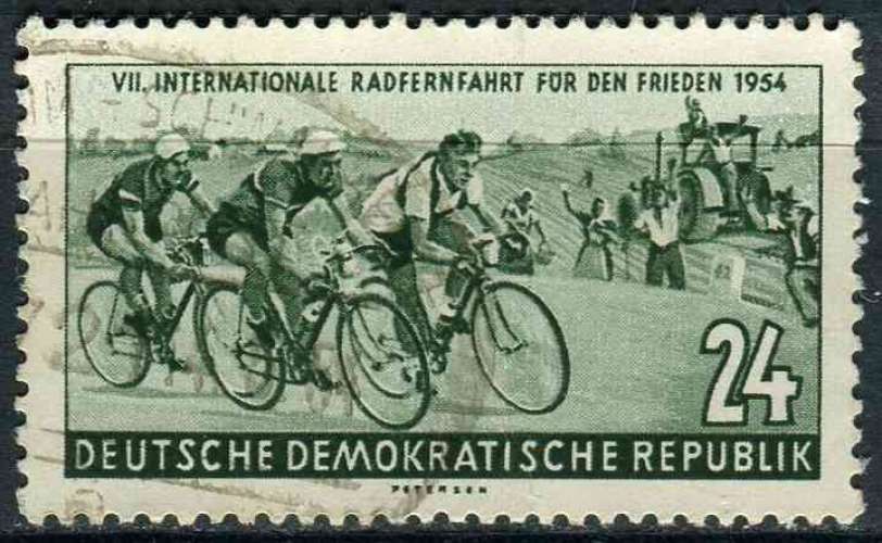 ALLEMAGNE RDA 1954 OBLITERE N° 165